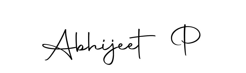 Here are the top 10 professional signature styles for the name Abhijeet P. These are the best autograph styles you can use for your name. Abhijeet P signature style 10 images and pictures png