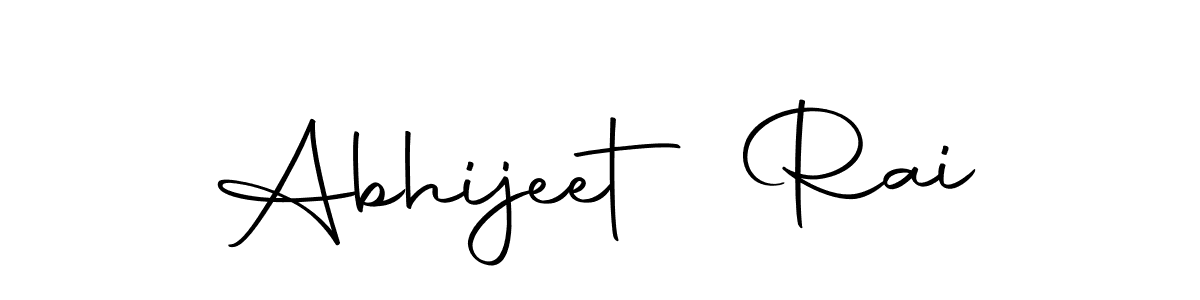 Make a beautiful signature design for name Abhijeet Rai. With this signature (Autography-DOLnW) style, you can create a handwritten signature for free. Abhijeet Rai signature style 10 images and pictures png