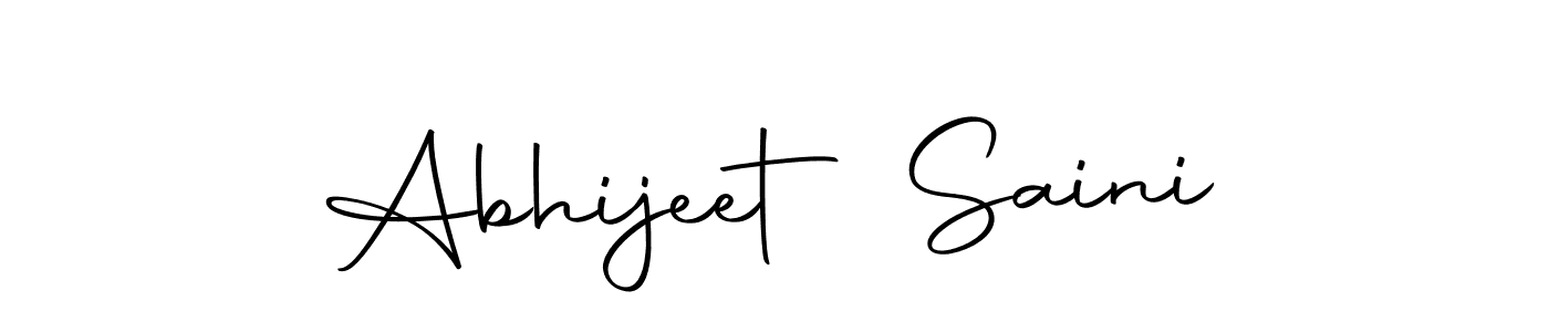 It looks lik you need a new signature style for name Abhijeet Saini. Design unique handwritten (Autography-DOLnW) signature with our free signature maker in just a few clicks. Abhijeet Saini signature style 10 images and pictures png