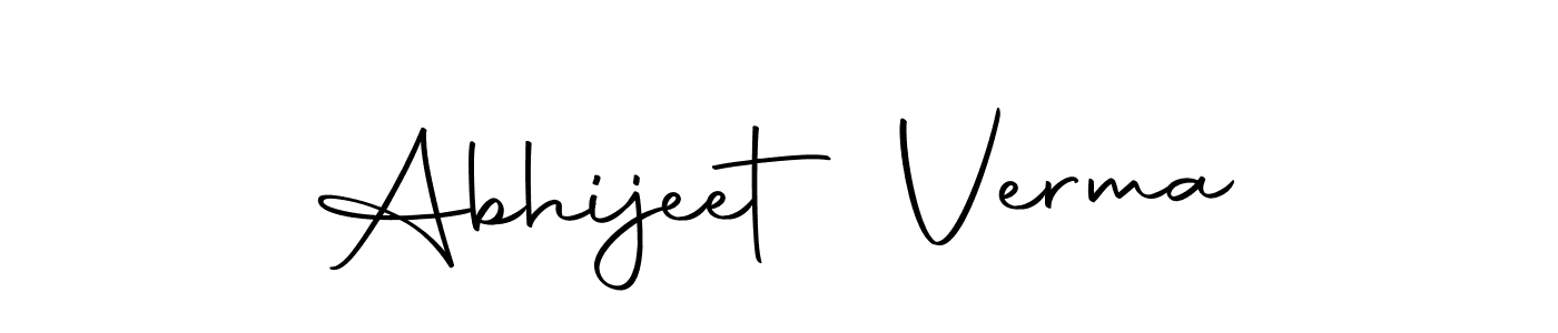 How to make Abhijeet Verma signature? Autography-DOLnW is a professional autograph style. Create handwritten signature for Abhijeet Verma name. Abhijeet Verma signature style 10 images and pictures png