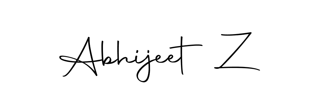 This is the best signature style for the Abhijeet Z name. Also you like these signature font (Autography-DOLnW). Mix name signature. Abhijeet Z signature style 10 images and pictures png