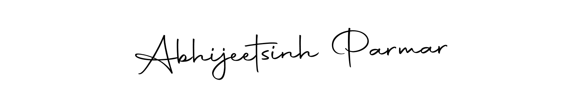 Design your own signature with our free online signature maker. With this signature software, you can create a handwritten (Autography-DOLnW) signature for name Abhijeetsinh Parmar. Abhijeetsinh Parmar signature style 10 images and pictures png