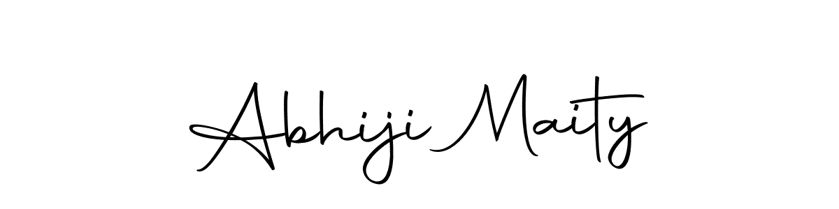 Use a signature maker to create a handwritten signature online. With this signature software, you can design (Autography-DOLnW) your own signature for name Abhiji Maity. Abhiji Maity signature style 10 images and pictures png