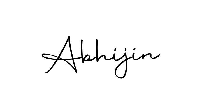 How to make Abhijin name signature. Use Autography-DOLnW style for creating short signs online. This is the latest handwritten sign. Abhijin signature style 10 images and pictures png