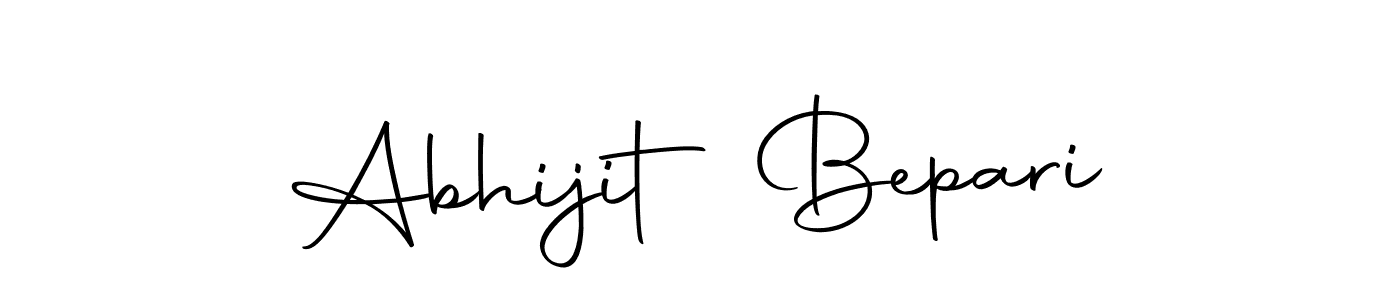 How to make Abhijit Bepari name signature. Use Autography-DOLnW style for creating short signs online. This is the latest handwritten sign. Abhijit Bepari signature style 10 images and pictures png