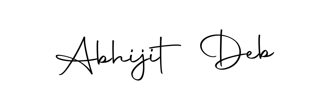 Autography-DOLnW is a professional signature style that is perfect for those who want to add a touch of class to their signature. It is also a great choice for those who want to make their signature more unique. Get Abhijit Deb name to fancy signature for free. Abhijit Deb signature style 10 images and pictures png