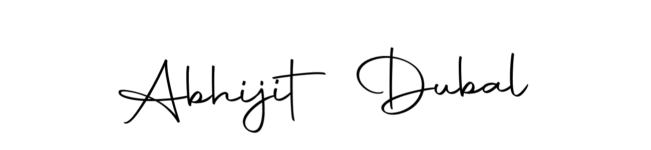 You can use this online signature creator to create a handwritten signature for the name Abhijit Dubal. This is the best online autograph maker. Abhijit Dubal signature style 10 images and pictures png