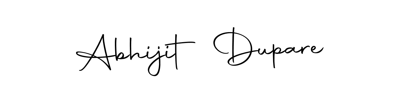 Design your own signature with our free online signature maker. With this signature software, you can create a handwritten (Autography-DOLnW) signature for name Abhijit Dupare. Abhijit Dupare signature style 10 images and pictures png