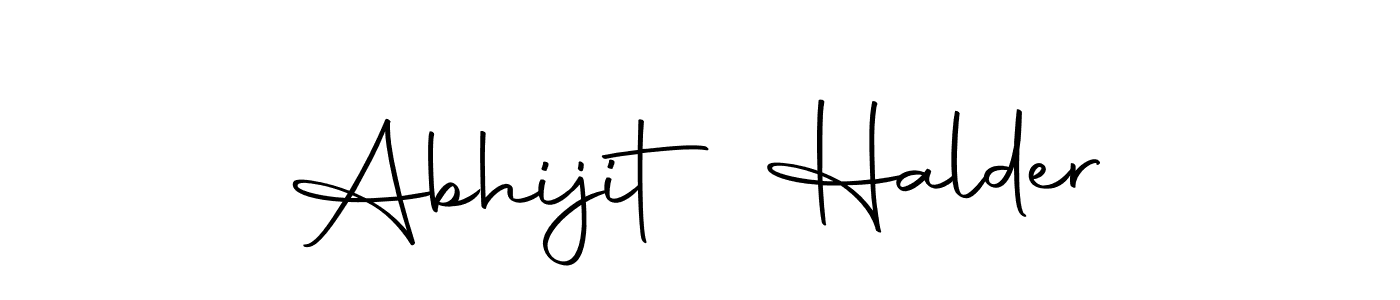 Make a beautiful signature design for name Abhijit Halder. With this signature (Autography-DOLnW) style, you can create a handwritten signature for free. Abhijit Halder signature style 10 images and pictures png