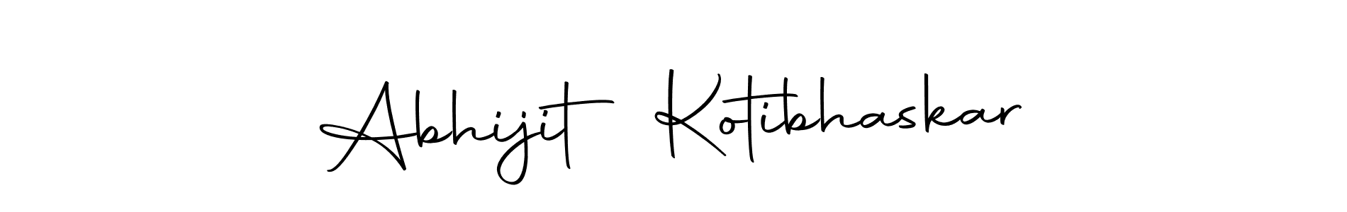 Here are the top 10 professional signature styles for the name Abhijit Kotibhaskar. These are the best autograph styles you can use for your name. Abhijit Kotibhaskar signature style 10 images and pictures png