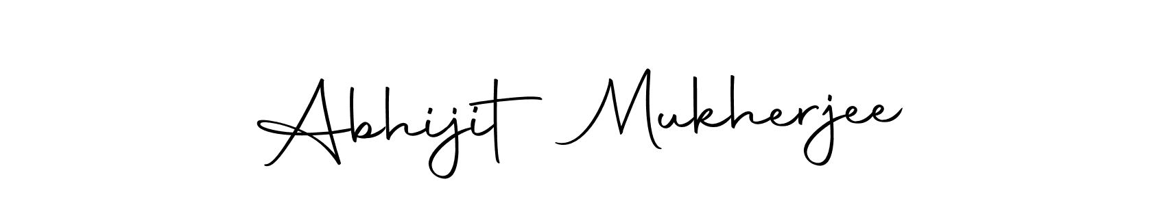 Design your own signature with our free online signature maker. With this signature software, you can create a handwritten (Autography-DOLnW) signature for name Abhijit Mukherjee. Abhijit Mukherjee signature style 10 images and pictures png