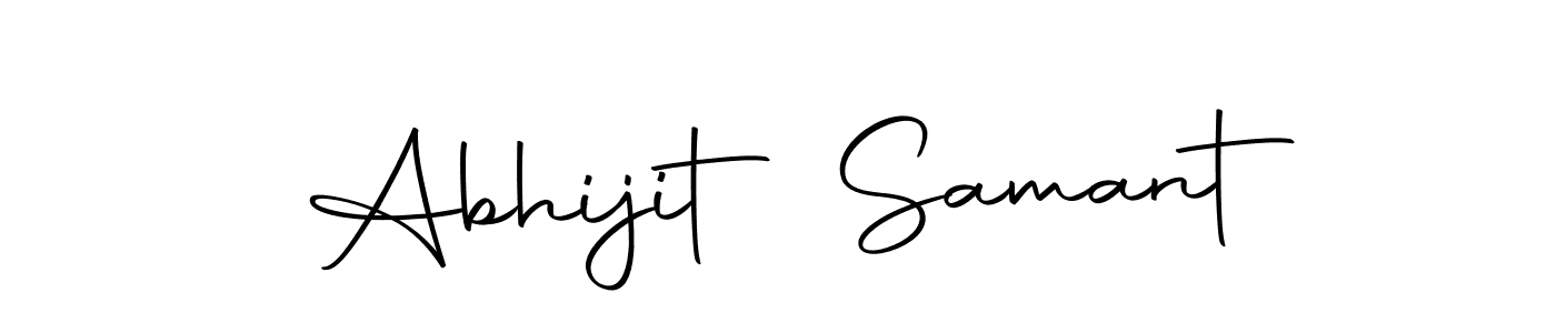 The best way (Autography-DOLnW) to make a short signature is to pick only two or three words in your name. The name Abhijit Samant include a total of six letters. For converting this name. Abhijit Samant signature style 10 images and pictures png
