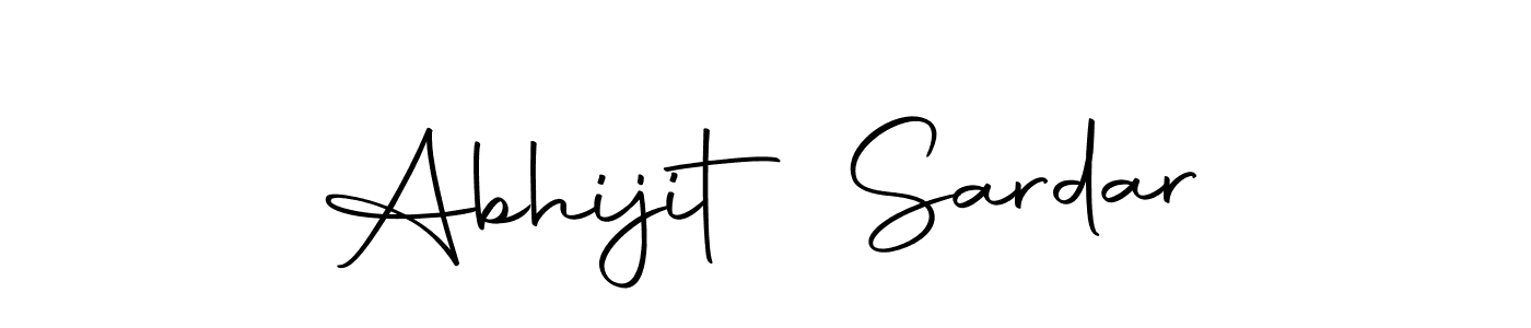 Create a beautiful signature design for name Abhijit Sardar. With this signature (Autography-DOLnW) fonts, you can make a handwritten signature for free. Abhijit Sardar signature style 10 images and pictures png