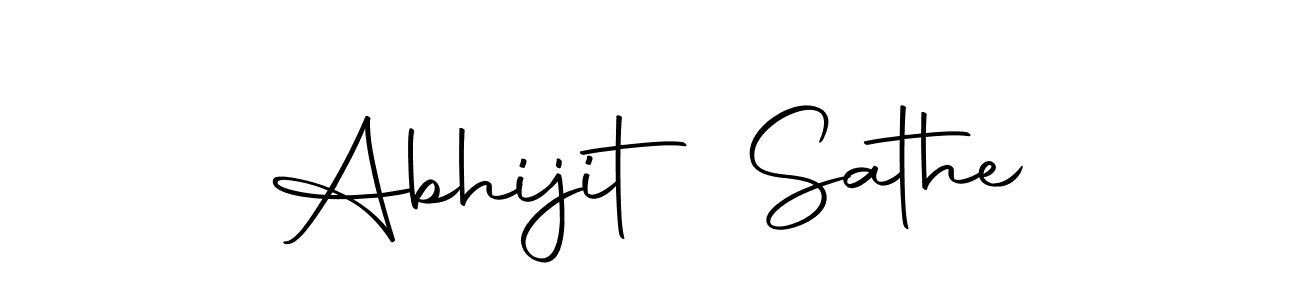 The best way (Autography-DOLnW) to make a short signature is to pick only two or three words in your name. The name Abhijit Sathe include a total of six letters. For converting this name. Abhijit Sathe signature style 10 images and pictures png