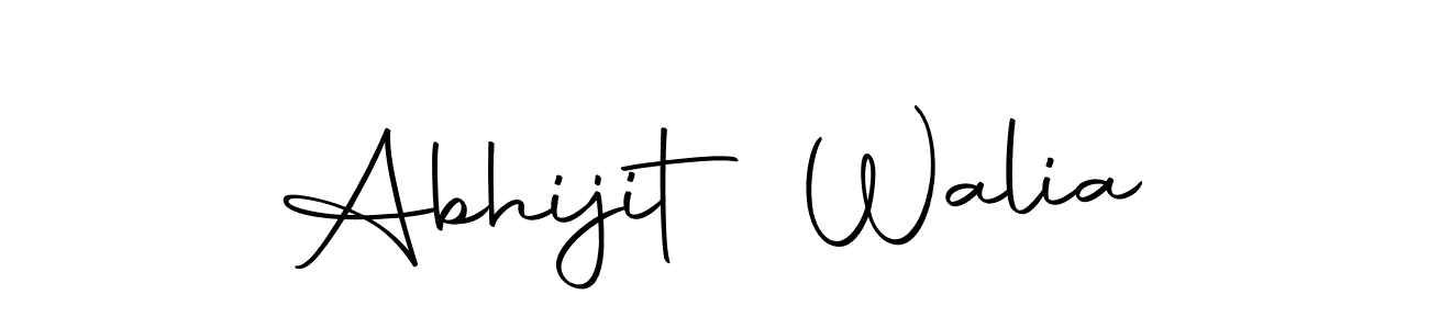 Abhijit Walia stylish signature style. Best Handwritten Sign (Autography-DOLnW) for my name. Handwritten Signature Collection Ideas for my name Abhijit Walia. Abhijit Walia signature style 10 images and pictures png