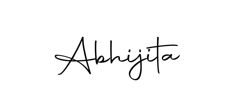You should practise on your own different ways (Autography-DOLnW) to write your name (Abhijita) in signature. don't let someone else do it for you. Abhijita signature style 10 images and pictures png