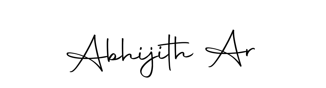 if you are searching for the best signature style for your name Abhijith Ar. so please give up your signature search. here we have designed multiple signature styles  using Autography-DOLnW. Abhijith Ar signature style 10 images and pictures png
