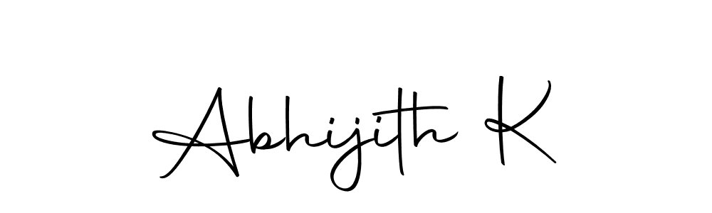 Also we have Abhijith K name is the best signature style. Create professional handwritten signature collection using Autography-DOLnW autograph style. Abhijith K signature style 10 images and pictures png