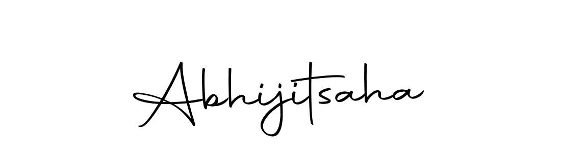 Make a beautiful signature design for name Abhijitsaha. Use this online signature maker to create a handwritten signature for free. Abhijitsaha signature style 10 images and pictures png