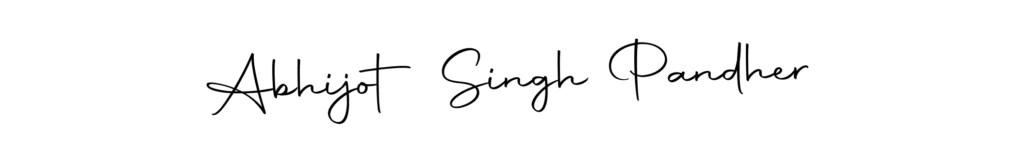 Make a short Abhijot Singh Pandher signature style. Manage your documents anywhere anytime using Autography-DOLnW. Create and add eSignatures, submit forms, share and send files easily. Abhijot Singh Pandher signature style 10 images and pictures png