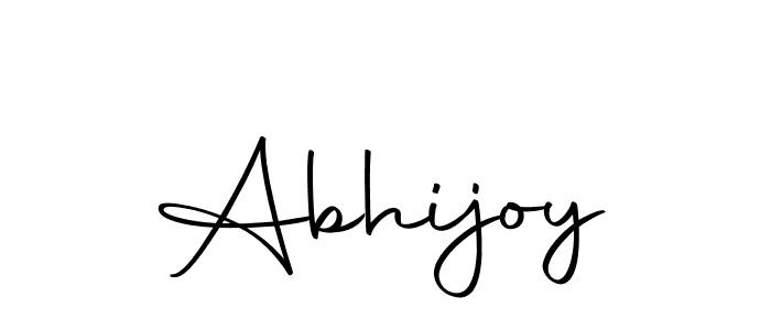 Design your own signature with our free online signature maker. With this signature software, you can create a handwritten (Autography-DOLnW) signature for name Abhijoy. Abhijoy signature style 10 images and pictures png