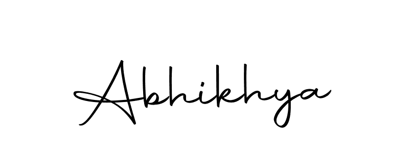 Make a beautiful signature design for name Abhikhya. With this signature (Autography-DOLnW) style, you can create a handwritten signature for free. Abhikhya signature style 10 images and pictures png