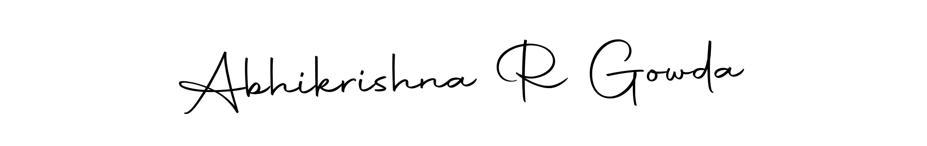 This is the best signature style for the Abhikrishna R Gowda name. Also you like these signature font (Autography-DOLnW). Mix name signature. Abhikrishna R Gowda signature style 10 images and pictures png