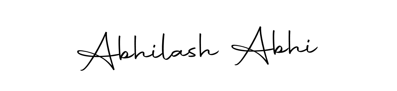 It looks lik you need a new signature style for name Abhilash Abhi. Design unique handwritten (Autography-DOLnW) signature with our free signature maker in just a few clicks. Abhilash Abhi signature style 10 images and pictures png