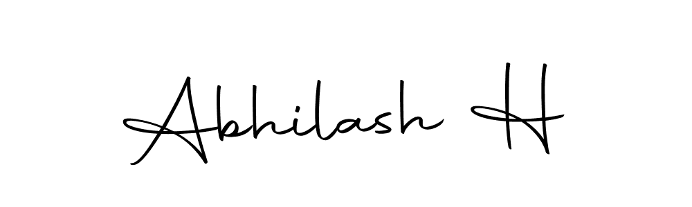 Here are the top 10 professional signature styles for the name Abhilash H. These are the best autograph styles you can use for your name. Abhilash H signature style 10 images and pictures png