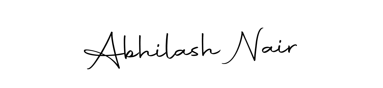 Make a beautiful signature design for name Abhilash Nair. With this signature (Autography-DOLnW) style, you can create a handwritten signature for free. Abhilash Nair signature style 10 images and pictures png