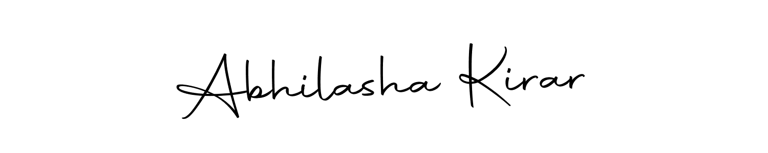 Make a beautiful signature design for name Abhilasha Kirar. Use this online signature maker to create a handwritten signature for free. Abhilasha Kirar signature style 10 images and pictures png