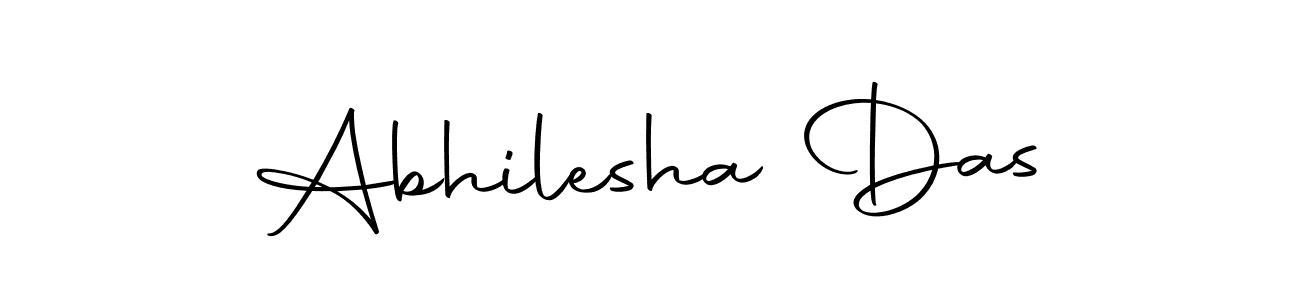 Create a beautiful signature design for name Abhilesha Das. With this signature (Autography-DOLnW) fonts, you can make a handwritten signature for free. Abhilesha Das signature style 10 images and pictures png