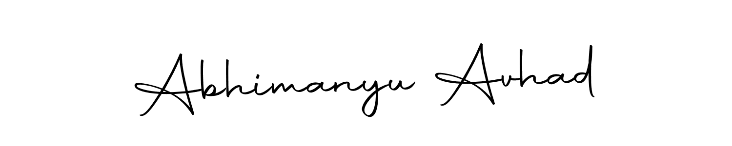 Also we have Abhimanyu Avhad name is the best signature style. Create professional handwritten signature collection using Autography-DOLnW autograph style. Abhimanyu Avhad signature style 10 images and pictures png