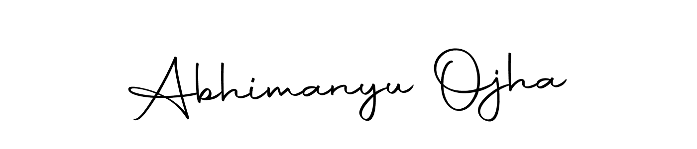 Autography-DOLnW is a professional signature style that is perfect for those who want to add a touch of class to their signature. It is also a great choice for those who want to make their signature more unique. Get Abhimanyu Ojha name to fancy signature for free. Abhimanyu Ojha signature style 10 images and pictures png