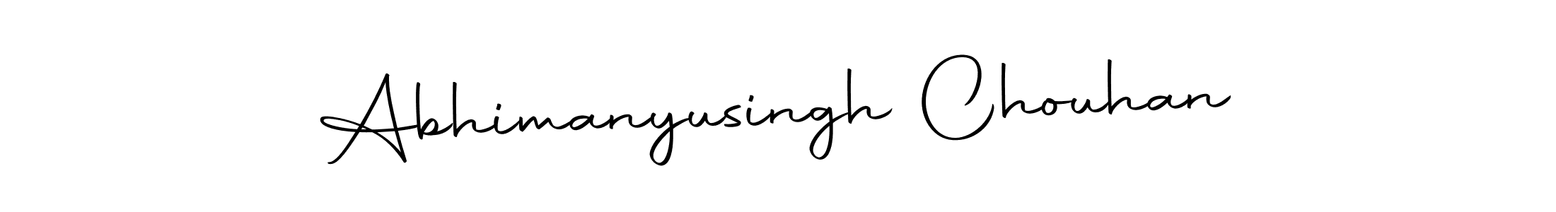 Abhimanyusingh Chouhan stylish signature style. Best Handwritten Sign (Autography-DOLnW) for my name. Handwritten Signature Collection Ideas for my name Abhimanyusingh Chouhan. Abhimanyusingh Chouhan signature style 10 images and pictures png