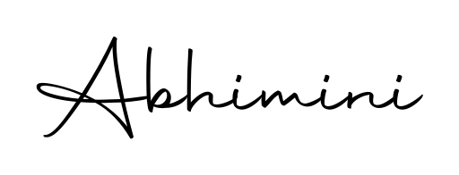 The Autography-DOLnW lettering style adds unique flourish to name Abhimini. Stand out with a custom digital autograph made in seconds. Abhimini signature style 10 images and pictures png