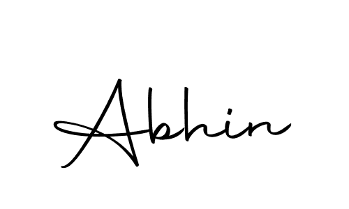 Abhin stylish signature style. Best Handwritten Sign (Autography-DOLnW) for my name. Handwritten Signature Collection Ideas for my name Abhin. Abhin signature style 10 images and pictures png