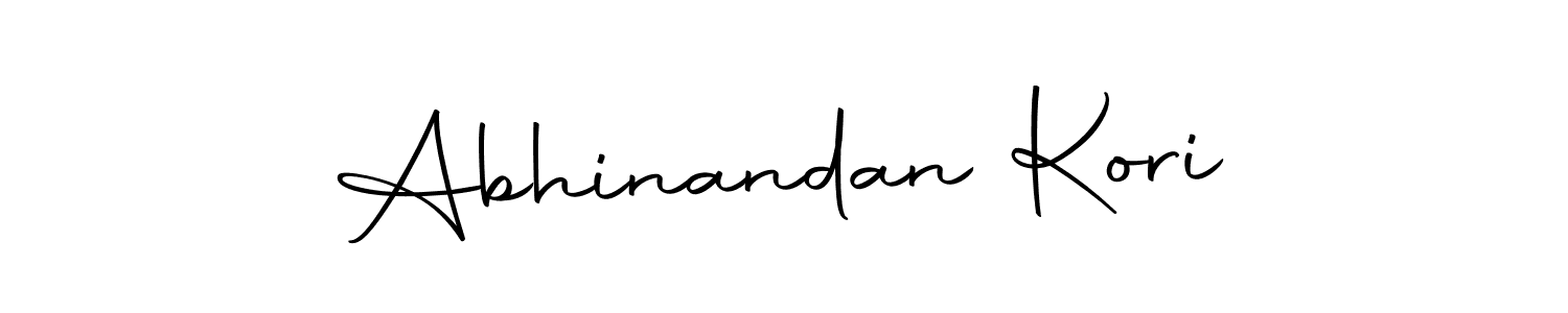 Here are the top 10 professional signature styles for the name Abhinandan Kori. These are the best autograph styles you can use for your name. Abhinandan Kori signature style 10 images and pictures png