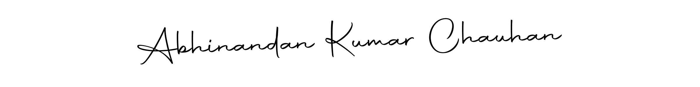 You can use this online signature creator to create a handwritten signature for the name Abhinandan Kumar Chauhan. This is the best online autograph maker. Abhinandan Kumar Chauhan signature style 10 images and pictures png