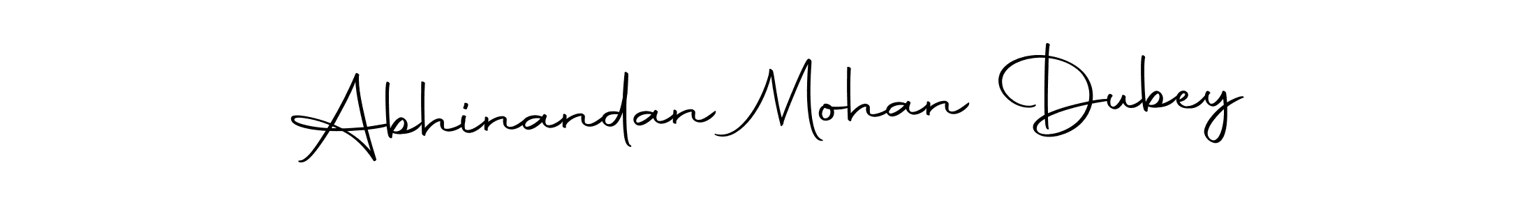 Abhinandan Mohan Dubey stylish signature style. Best Handwritten Sign (Autography-DOLnW) for my name. Handwritten Signature Collection Ideas for my name Abhinandan Mohan Dubey. Abhinandan Mohan Dubey signature style 10 images and pictures png