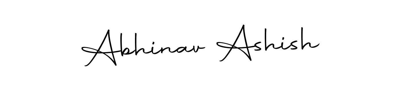 You should practise on your own different ways (Autography-DOLnW) to write your name (Abhinav Ashish) in signature. don't let someone else do it for you. Abhinav Ashish signature style 10 images and pictures png
