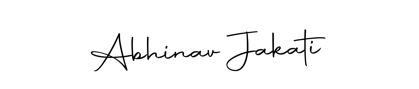 How to make Abhinav Jakati signature? Autography-DOLnW is a professional autograph style. Create handwritten signature for Abhinav Jakati name. Abhinav Jakati signature style 10 images and pictures png