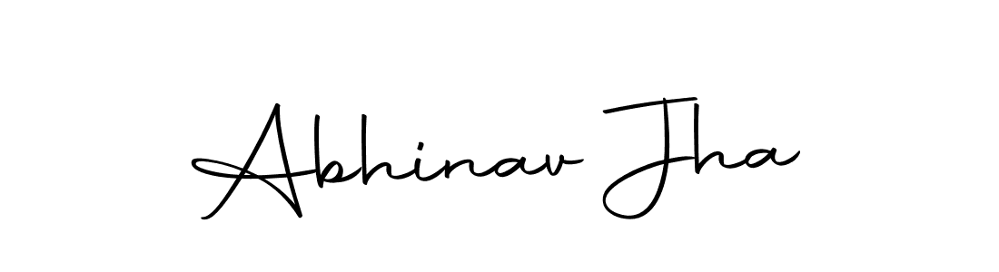 How to make Abhinav Jha name signature. Use Autography-DOLnW style for creating short signs online. This is the latest handwritten sign. Abhinav Jha signature style 10 images and pictures png