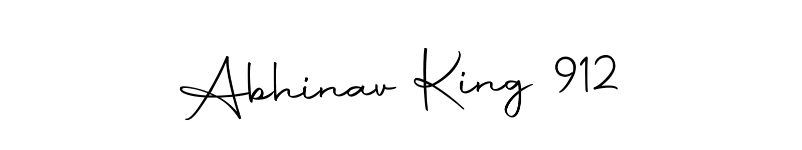 Use a signature maker to create a handwritten signature online. With this signature software, you can design (Autography-DOLnW) your own signature for name Abhinav King 912. Abhinav King 912 signature style 10 images and pictures png