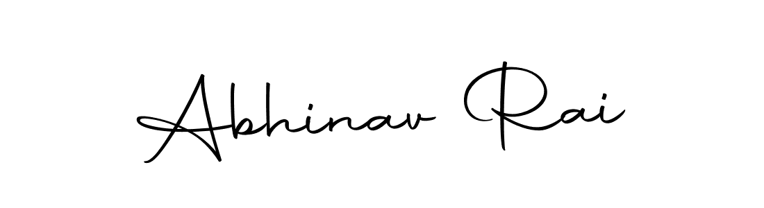 Make a beautiful signature design for name Abhinav Rai. With this signature (Autography-DOLnW) style, you can create a handwritten signature for free. Abhinav Rai signature style 10 images and pictures png