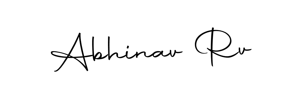 How to make Abhinav Rv signature? Autography-DOLnW is a professional autograph style. Create handwritten signature for Abhinav Rv name. Abhinav Rv signature style 10 images and pictures png