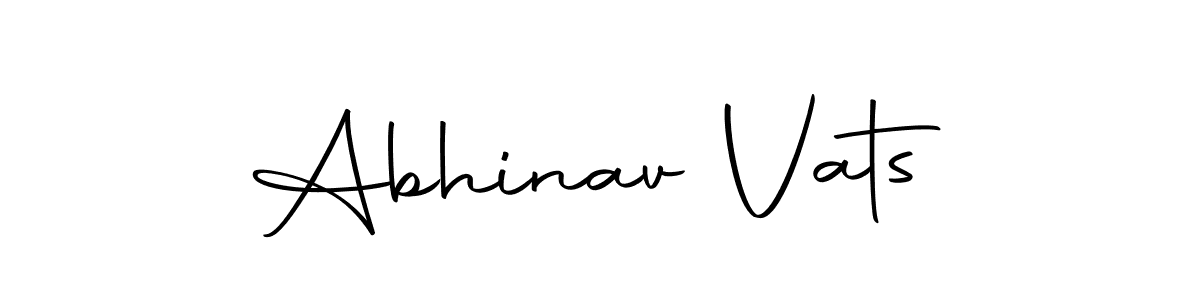 Here are the top 10 professional signature styles for the name Abhinav Vats. These are the best autograph styles you can use for your name. Abhinav Vats signature style 10 images and pictures png