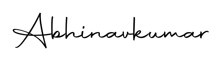 A modern signature idea for name Abhinavkumar using Autography-DOLnW font. Clean strokes and elegant curves make it stand out instantly. Abhinavkumar signature style 10 images and pictures png