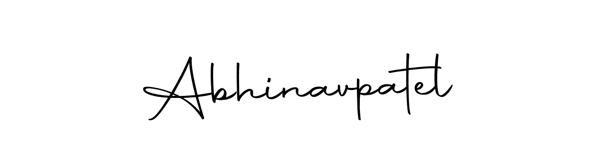 Create a beautiful signature design for name Abhinavpatel. With this signature (Autography-DOLnW) fonts, you can make a handwritten signature for free. Abhinavpatel signature style 10 images and pictures png