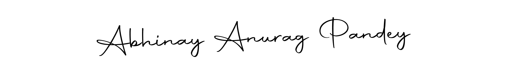 Design your own signature with our free online signature maker. With this signature software, you can create a handwritten (Autography-DOLnW) signature for name Abhinay Anurag Pandey. Abhinay Anurag Pandey signature style 10 images and pictures png